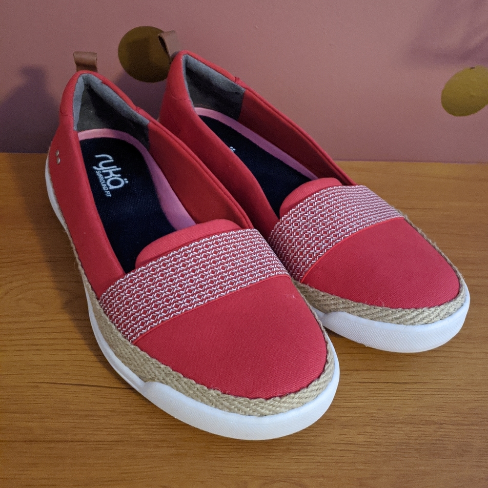 NWOT - Ryka Canvas Slip-on Shoes Opal